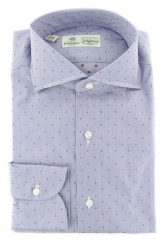 Camicia cotone blu pois - cotone,