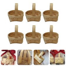 6 pezzi mini cesto di