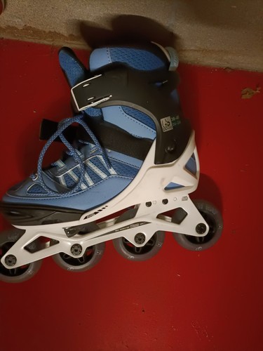 Pattini linea blu bianchi - linea,