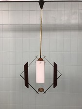 Lampadario anni 50 in ottone