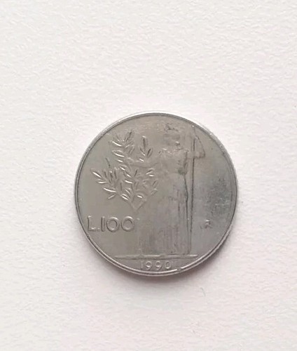 Moneta 100 lire - 100, piccola