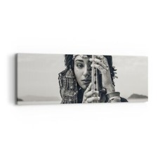 Quadro su Tela 90x30cm Donna