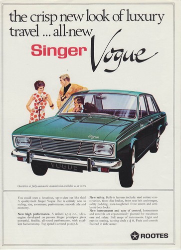 Singer vogue 1725 berlina - singer,