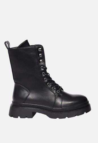 Stivali donna eco pelle neri - eco,