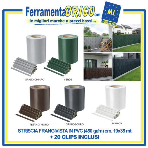 Strisce pvc frangivista per - strisce,