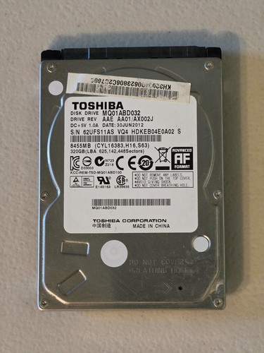 Hdd 320 toshiba 5 - gb,