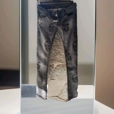 Jeans Nero Philipp Plein Pheilo Donna Taglia M