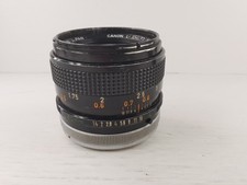 Canon lens FD 50mm 1.4 SSC