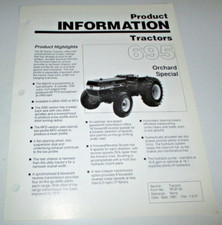 Case IH 695 Trattore Frutteto
