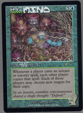 Hive Mind 822 Foil Brain Dead Secret Lair Magic The Gathering quasi nuovo