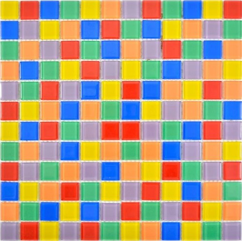 Mosaico mattone cristallo - mosaico,
