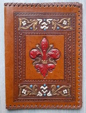 Porta Documenti Agenda in Pelle Stile Fiorentino Vintage 18.1 x 24.5 cm