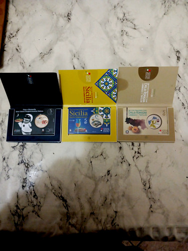 Italia trittico euro argento - italia,