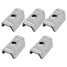 CAPPELLOTTO ZINCATO PER LAMIERE GRECATE 5 PEZZI 52X30mm ALTEZZA 16mm FORO 8mm