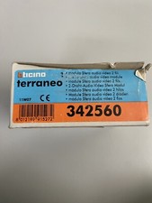 BTICINO  TERRANEO 342560 Modulo audio/video 2 fili Sfera Classic 