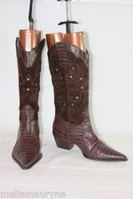 Stivali in pelle scamosciata