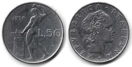Italia lire 1956 - lire,