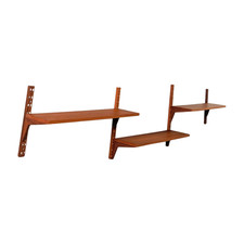 Libreria originale Poul Cadovius Midcentury mensola da parete cado teak