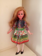 Bambola Corinne Italocremona Castana 1965 Con Abito originale 