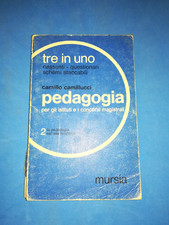 PEDAGOGIA PER ISTITUTI E CONCORSI MAGISTRALI LIBRO DA COLLEZIONE - (54)