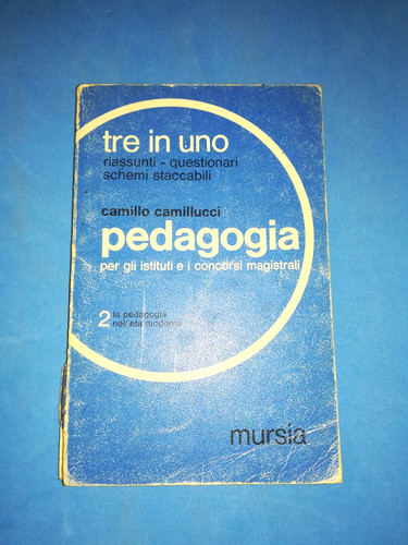 Pedagogia per istituti - istituti, e