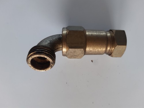 Getto completo curvo ottone - curvo, in