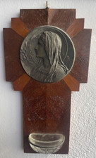 ACQUASANTIERA ANTICA CROCE IN