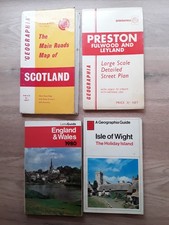 Due mappe geografiche, (Scozia