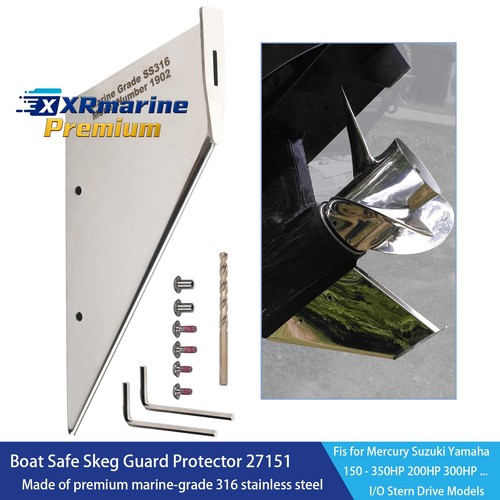 Protezione skeg acciaio - protezione,
