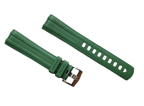 Cinturino silicone verde 20 - silicone,