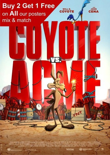 Poster teaser film - coyote, vs