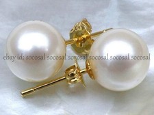 Orecchini a perno perle