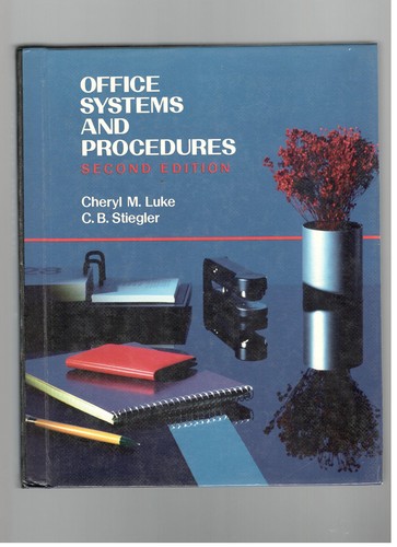 Office systems procedures - office,
