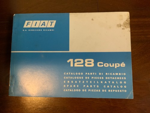 Catalogo ricambi fiat - fiat, 128