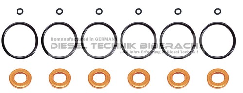 Kit guarnizioni iniettore rame - iniettore,