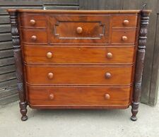 CASSETTIERA IN MOGANO VITTORIANO DI OTTIMA QUALITÀ ATTRIBUITA A SAMUEL MCINTIRE