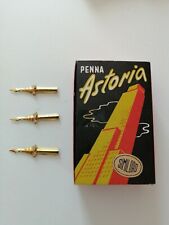 SCATOLA CON 144 PENNINI Nibs antichi vintage mod. ASTORIA SIMILORO