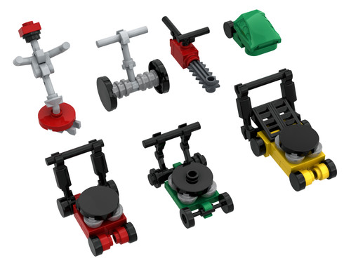 Lego moc tosaerba e - lego, 7x