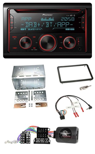 Pioneer 2din dab volante - pioneer,