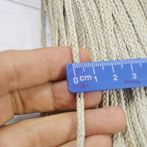 4mm canapa corda intrecciato - 4mm,
