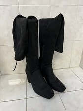 Stivali alti neri scamosciati - Pimkie