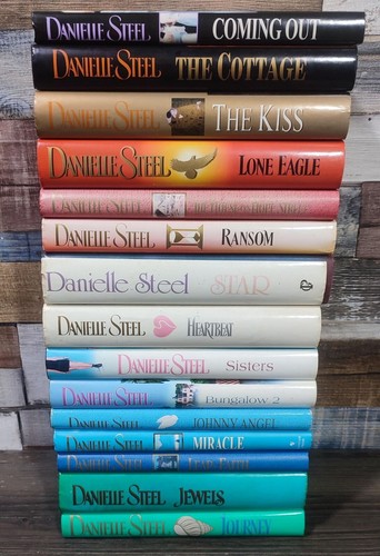 15x danielle steel - 15x, hardback