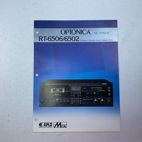Vintage optonica 6506 6502 - optonica, rt-6506/6502