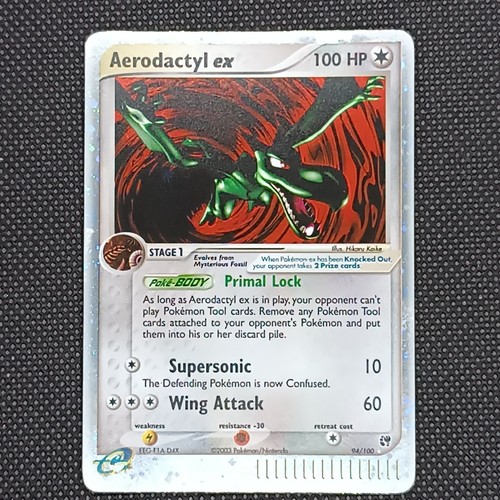 Pokémon aerodactyl 100 - ex, 94/100