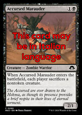 MTG 2x ACCURSED MARAUDER EXC - PREDONE MALEDETTO 80 - MH3 - MAGIC
