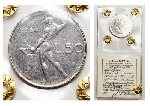 Italia lire vulcano 1964 - lire,