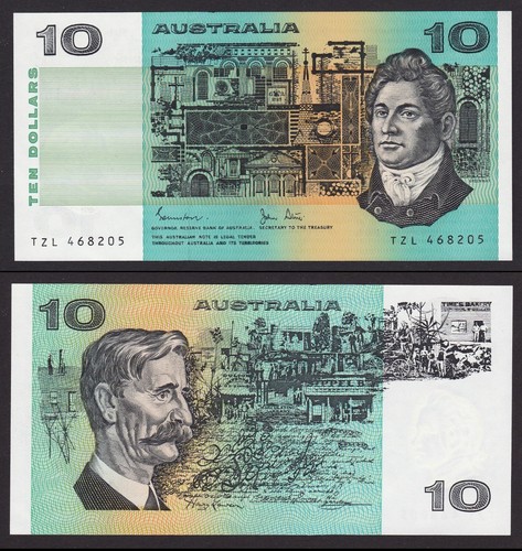Banconota australia 1983 10 - banconota,