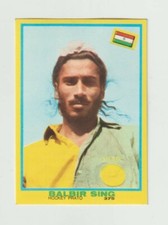 MIRA TUTTOSPORT I CAMPIONISSIMI 1968 FIGURINA N. 375 BALBIR SING HOCKEY PRATO