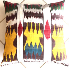 Cuscino Uzbeki Ikat seta