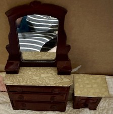 Comò e comò antico 7" con